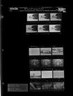 Portraits of a man; Portraits of young people in a parking lot; Portraits of a group of men (18 Negatives), April 15-18, 1966 [Sleeve 32, Folder d, Box 39]